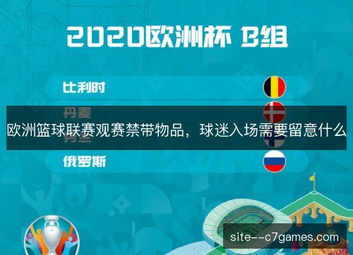 欧洲篮球联赛观赛禁带物品，球迷入场需要留意什么